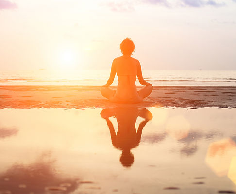 Meditation by the Sea. Healing from trauma