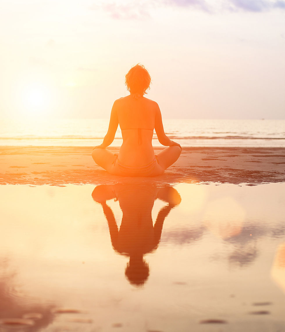 deniz yoluyla Meditasyon