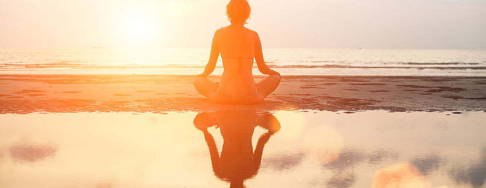 Meditate at the beach