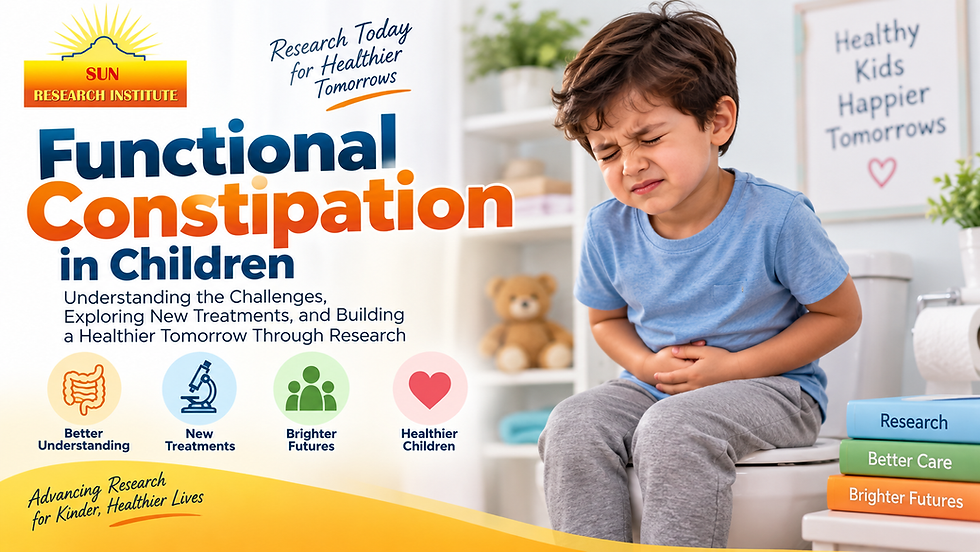 Latest Clinical Trials Exploring Better Treatments for Functional Constipation in Children
