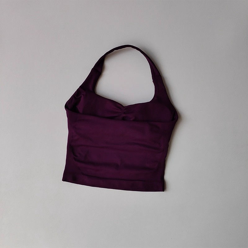 Thumbnail: Halter Yoga Vest, Shockproof Running Sports, High-Strength Sports Underwear, Fit