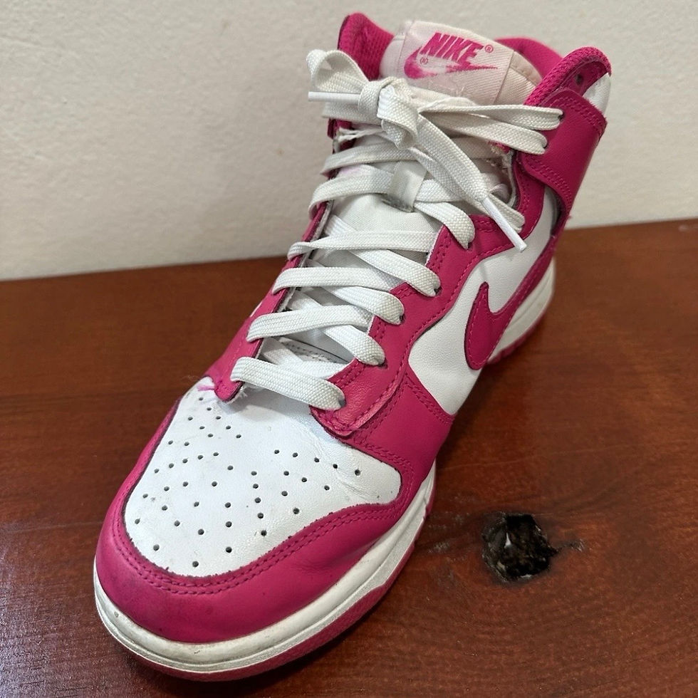 Miniatura: Nike Dunk High Women's Size 7 Pink Prime Pre-Owned Excellent Condition