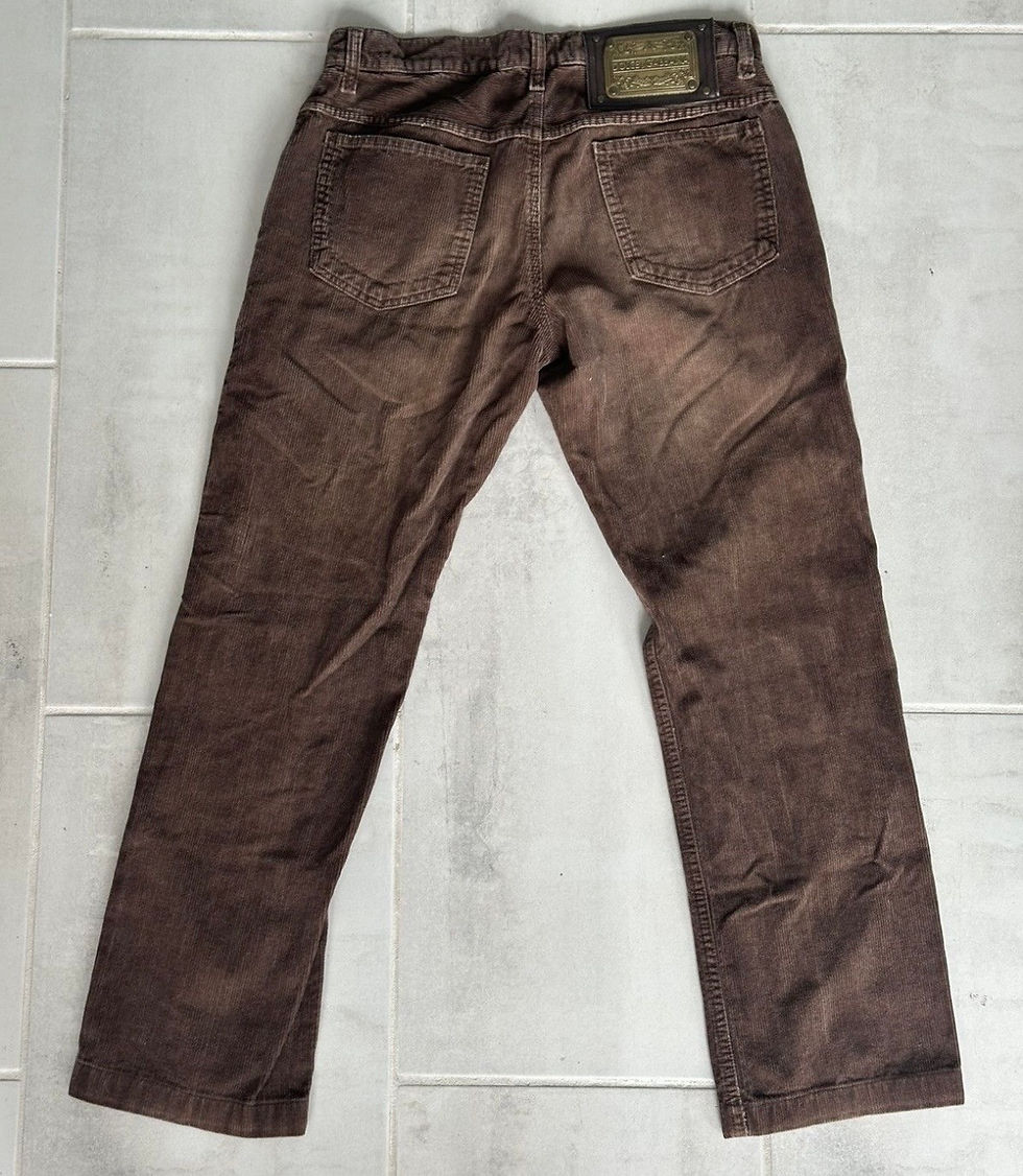 Thumbnail: Dolce & Gabbana Vintage Corduroy Pants Womens 32" UK46 (Designer)