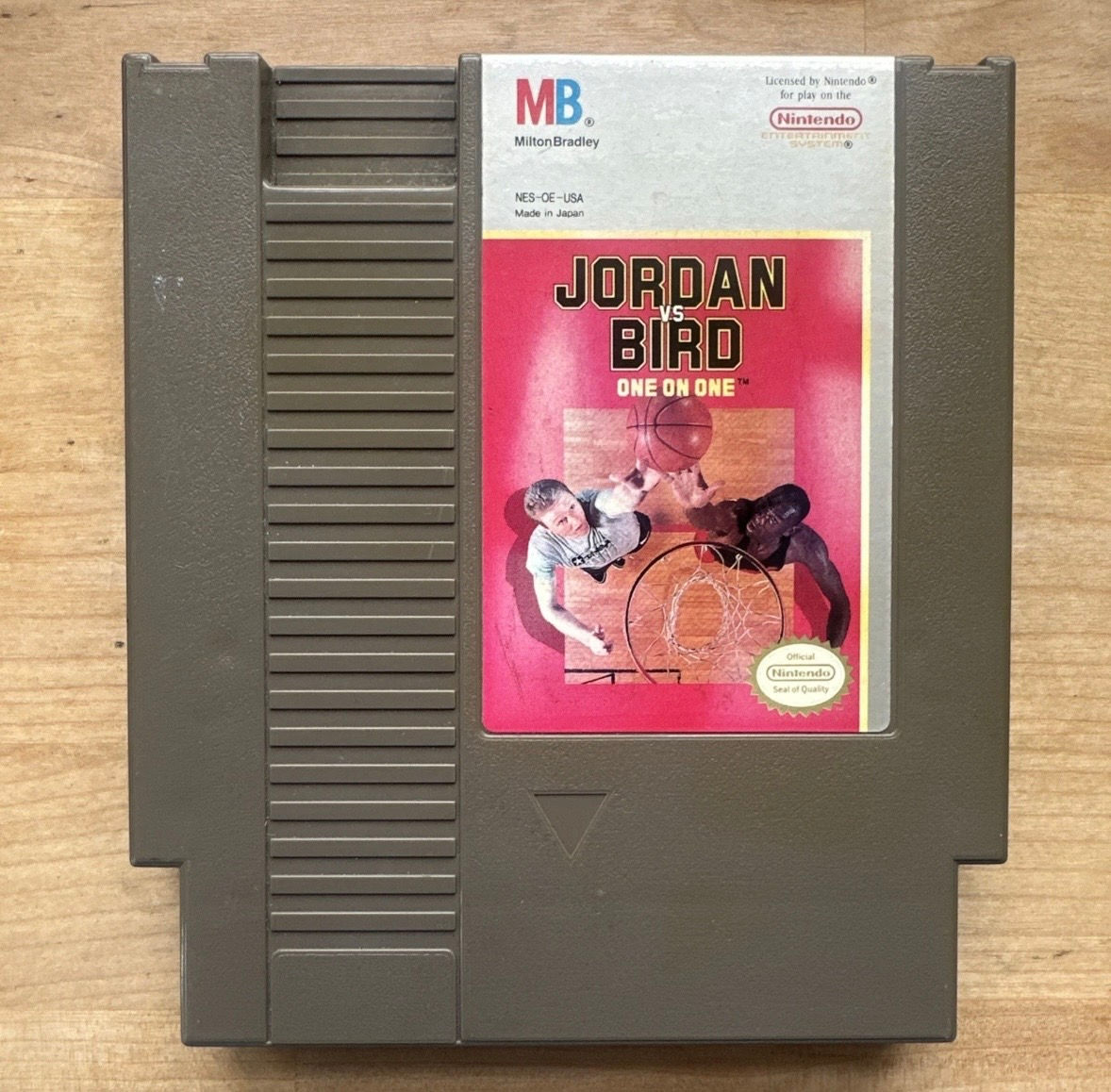 Jordan vs. Bird: One-on-One (Nintendo Entertainment System, 1989) NES