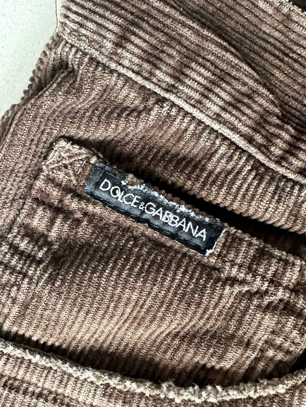 Thumbnail: Dolce & Gabbana Vintage Corduroy Pants Womens 32" UK46 (Designer)