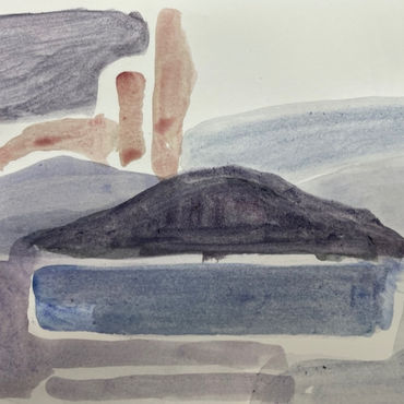 7CR, watercolour on paper, 15x21cm.