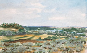 River Valley, watercolor, 9x6, $75
SOLD