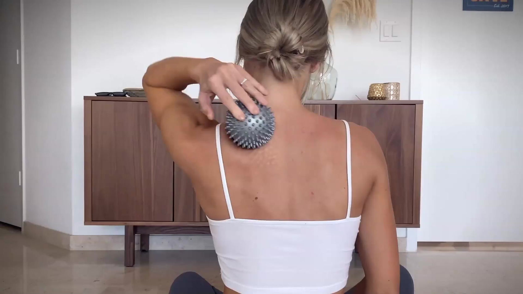 Massage Ball Exercises Massage ball for back pain Sporty Healthy Habit
