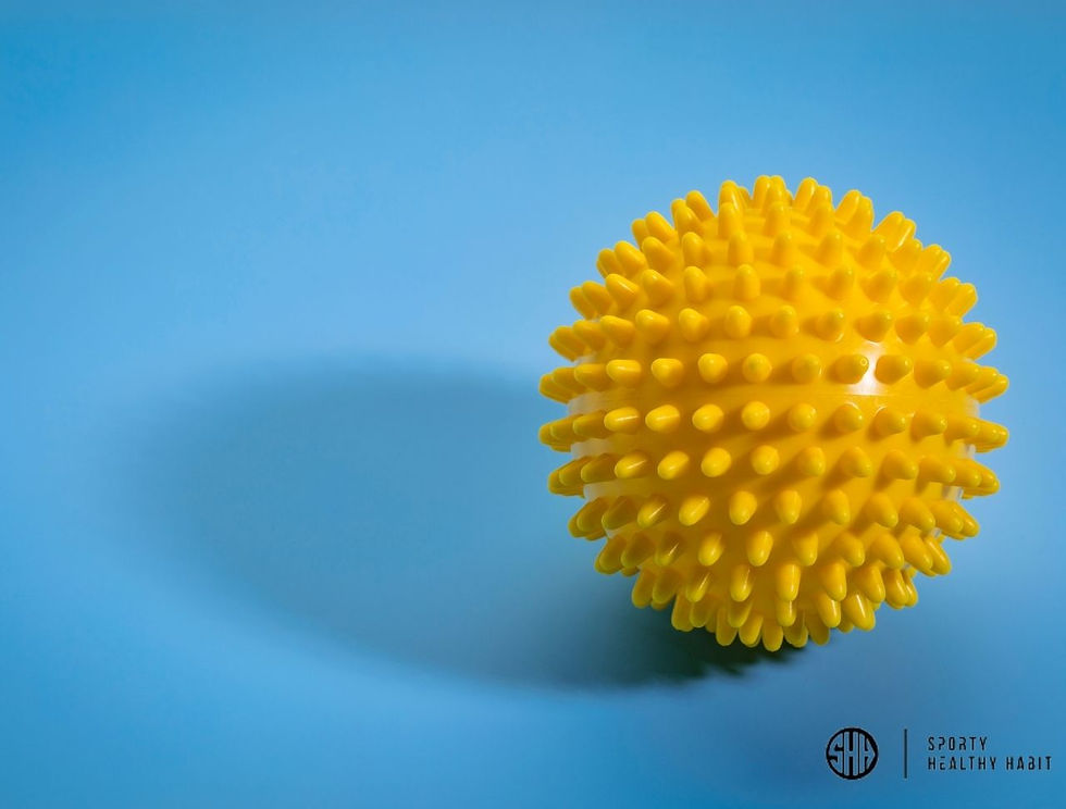 How to use a massage ball to relief body pain
