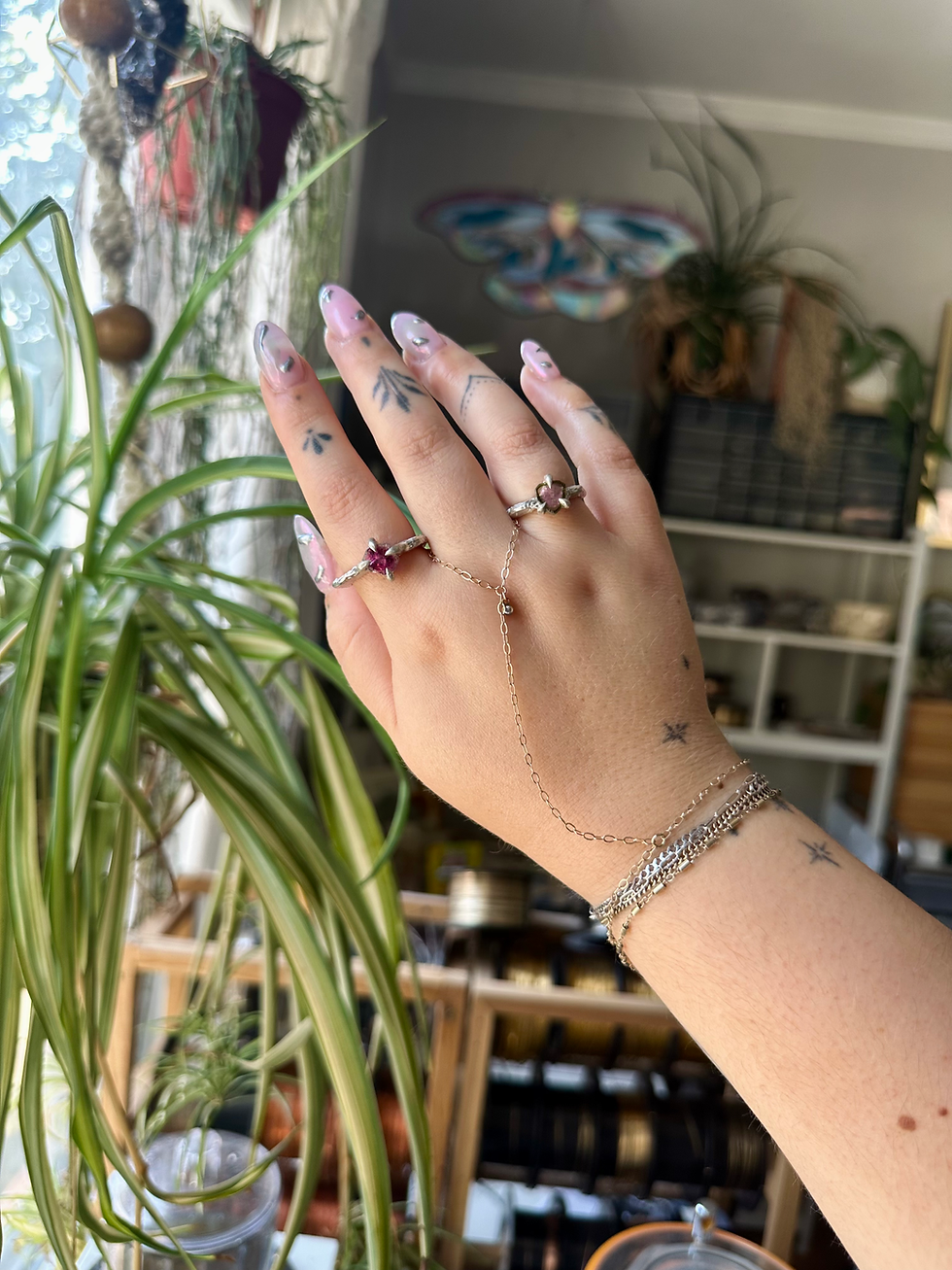 Thumbnail: Tourmaline Slice Rings