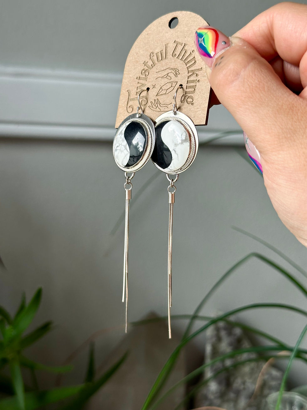 Thumbnail: Yin Yang Earrings