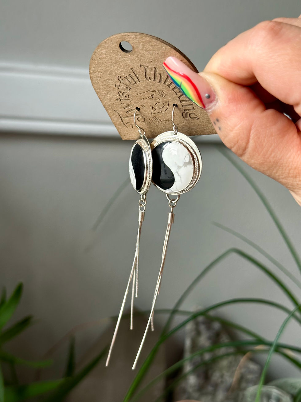 Thumbnail: Yin Yang Earrings