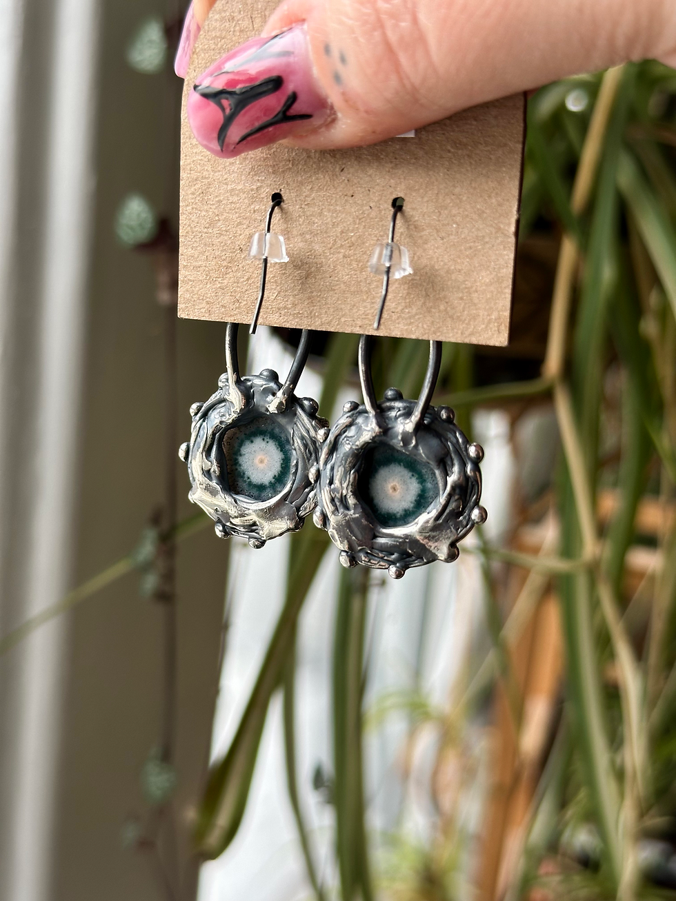Thumbnail: Amethyst Stalactite Earrings