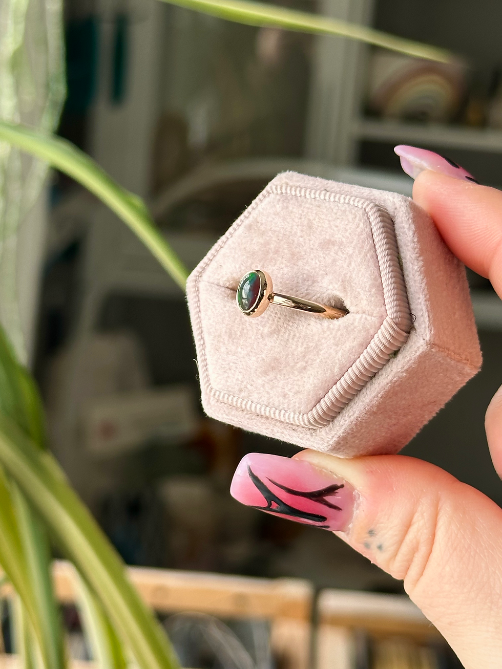 Thumbnail: Black Opal Ring