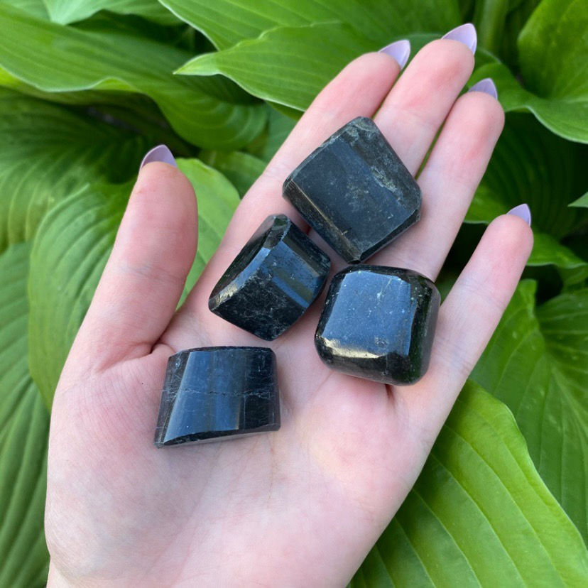 Thumbnail: Tumbled Black Tourmaline