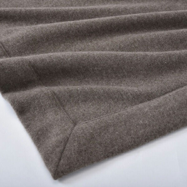 サムネイル： 毛布 シングル 西川 カシミヤ毛布 140×210cm 西川プレミアム NP3658 シングルロング 23ww カシミヤ100％ カシミヤニット 日本製 泉大津