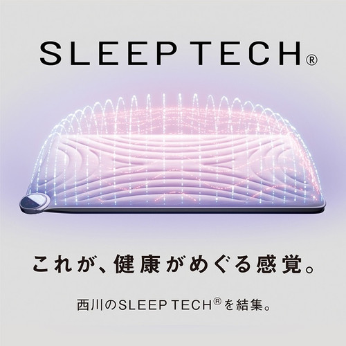 西川 ヘルシオンDC シングル 電位温熱組合せ家庭用医療機 温熱と電位が