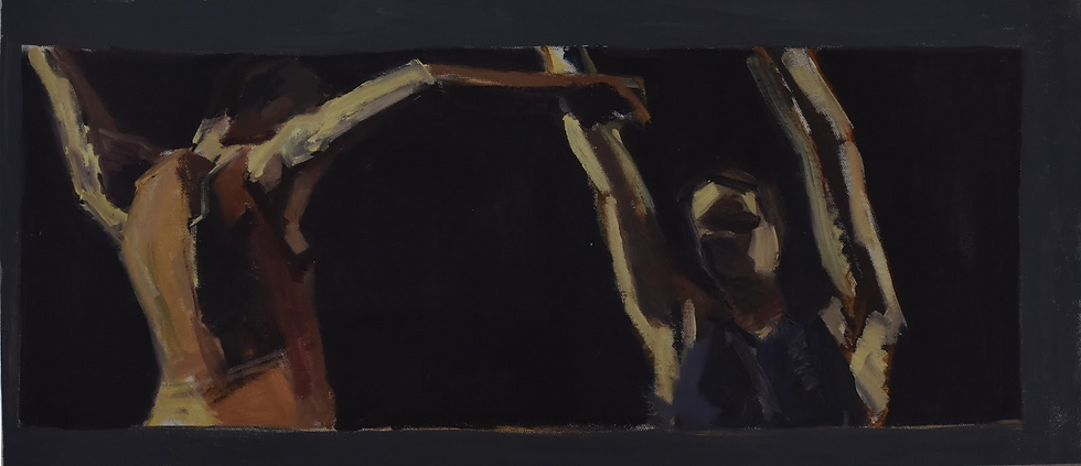 שתי נשים רוקדות