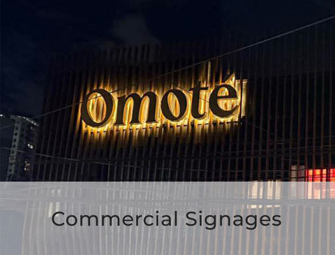 Aesthetic & Commercial Signages