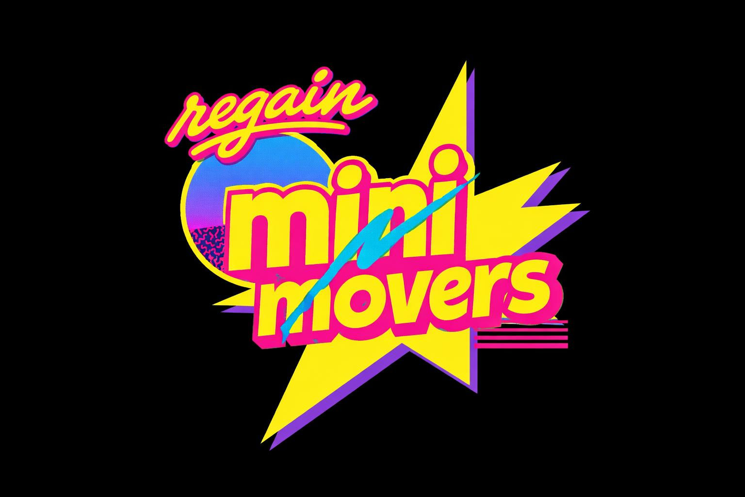 Regain Mini Movers logo.