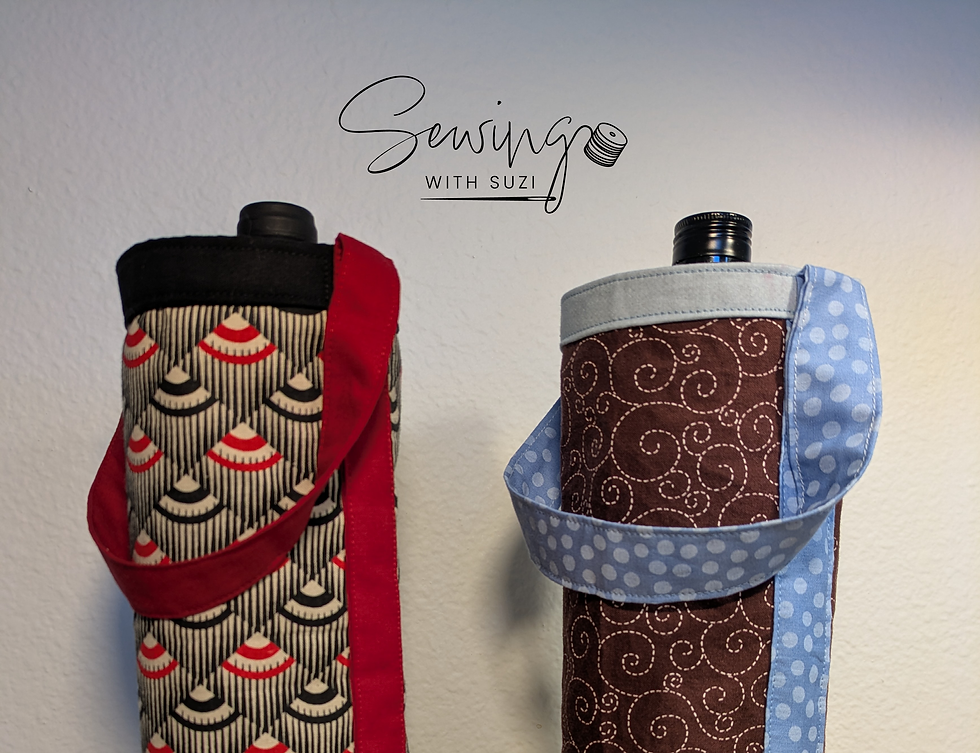 Sewing Class: Wine Bottle Gift Bag