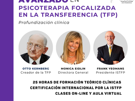 curso avanzado en TFP + Eidlin + kernberg + yeomans