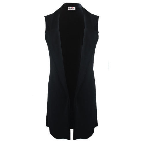 Black Sleeveless jacket