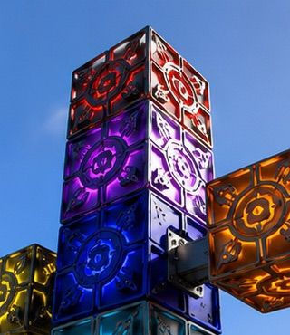 Thumbnail: kinetic light cross