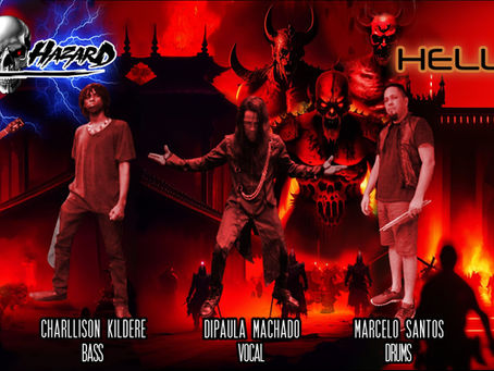 SHOCK HAZARD EM DESTAQUE INTERNACIONAL! MATÉRIA NA REVISTA ONLINE "SEVEN SINS, ONE REVIEW!" DO SITE ATHENAEUM OF SOUND!