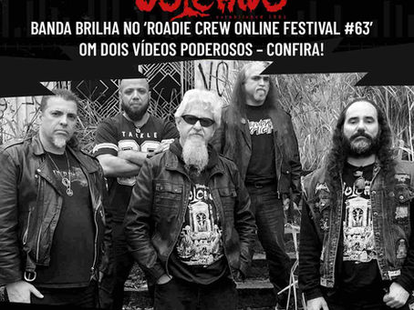 VULCANO: Banda brilha no ‘Roadie Crew Online Festival #63’ com dois vídeos poderosos