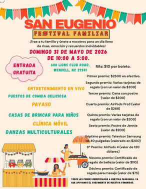 Invitación especial al Festival Familiar de San Eugenio!