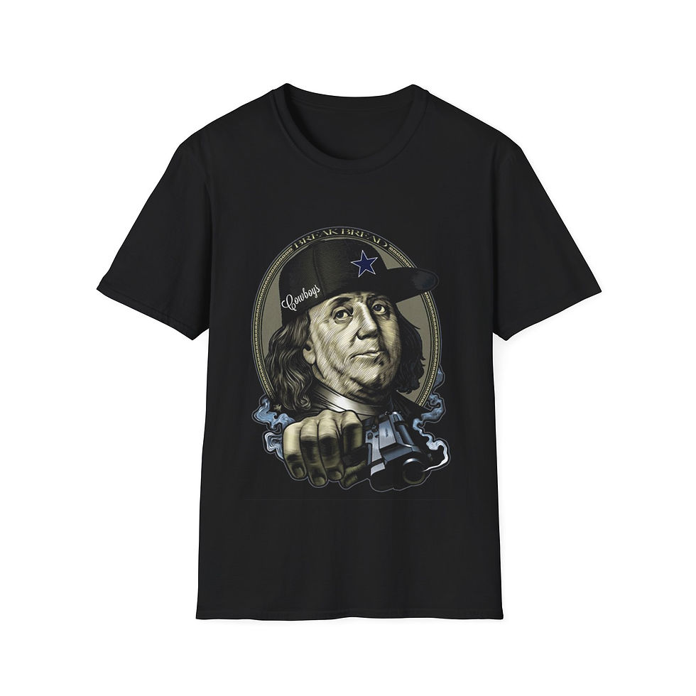 Thumbnail: Cowboy Portrait T-Shirt – Western Lone Star Graphic Tee