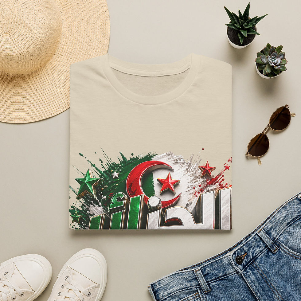 Thumbnail: Algeria Football T‑Shirt — Algerie Soccer Pride Tee