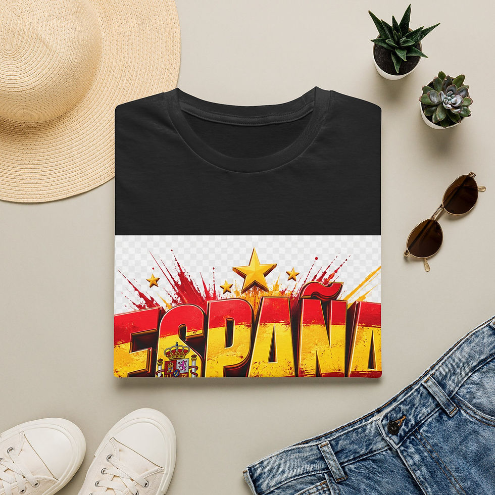 Thumbnail: España Soccer T-Shirt — España Football Fan Tee with Crest & Slogan