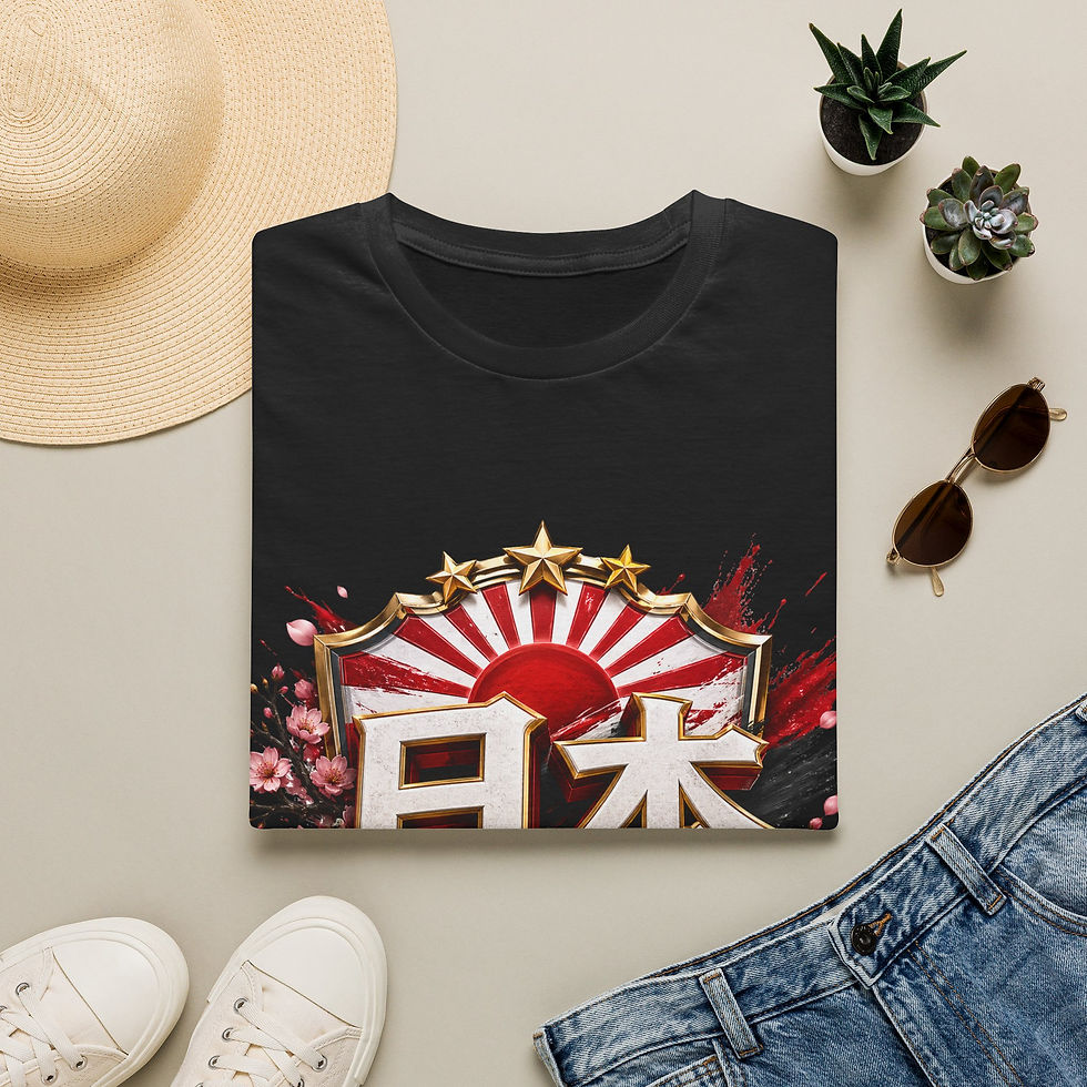 Thumbnail: Japan Soccer Crest T-Shirt — Rising Sun Football Tee