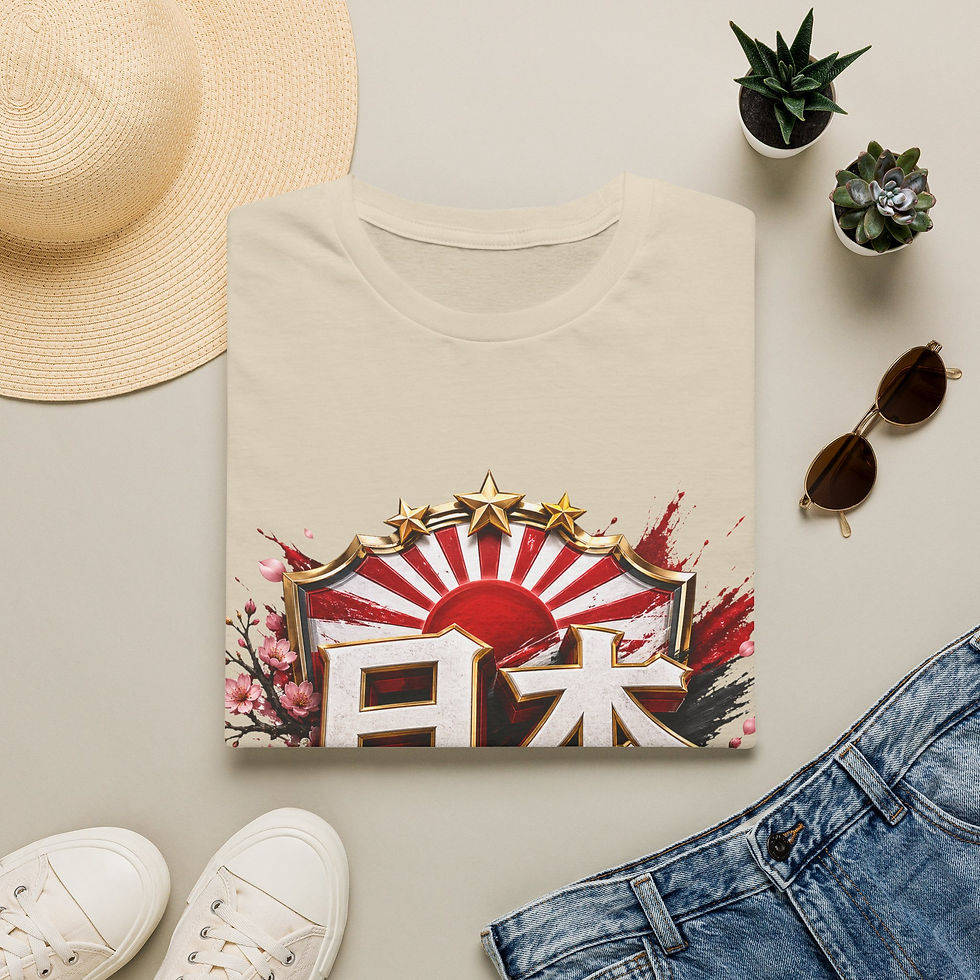 Thumbnail: Japan Soccer Crest T-Shirt — Rising Sun Football Tee