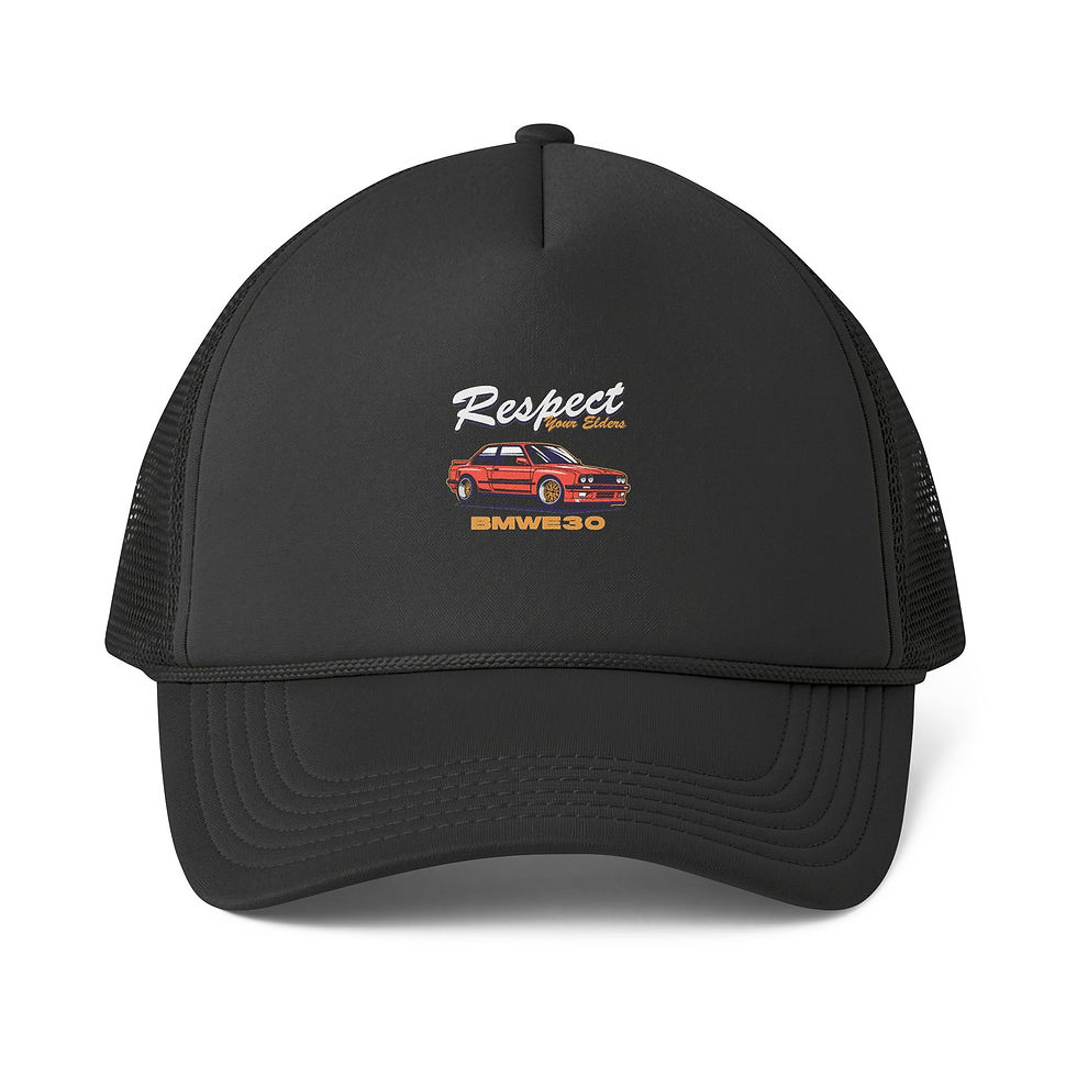 Thumbnail: Trucker Cap — 'Respect the Drive' Skyline R30 Car Graphic