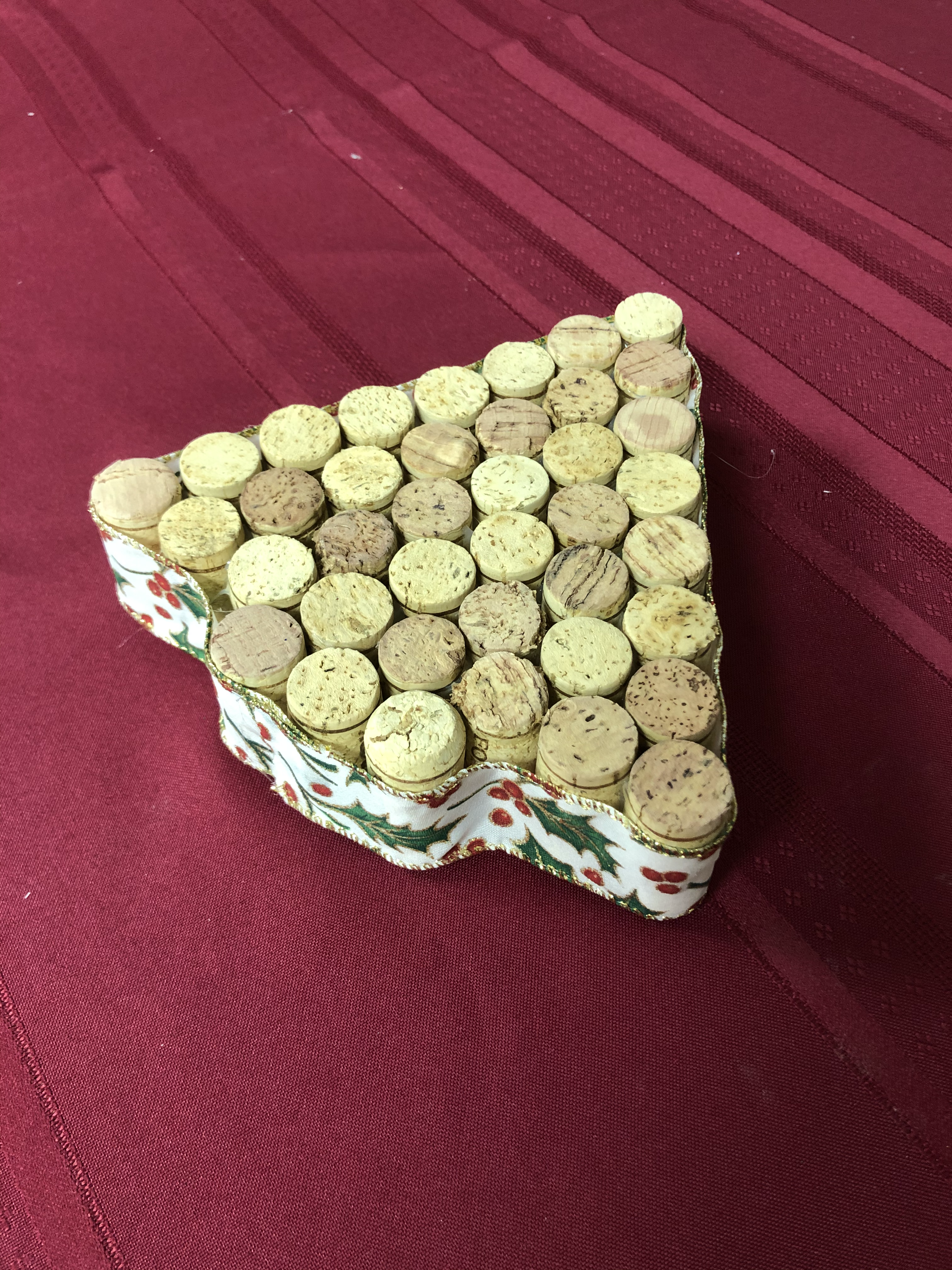 Cork Christmas Tree / Trivet