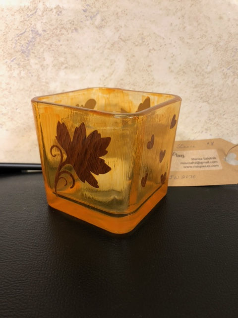 Square Glass Votive