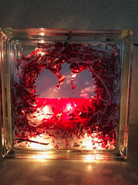 Thumbnail: Polish Soccer large glass block