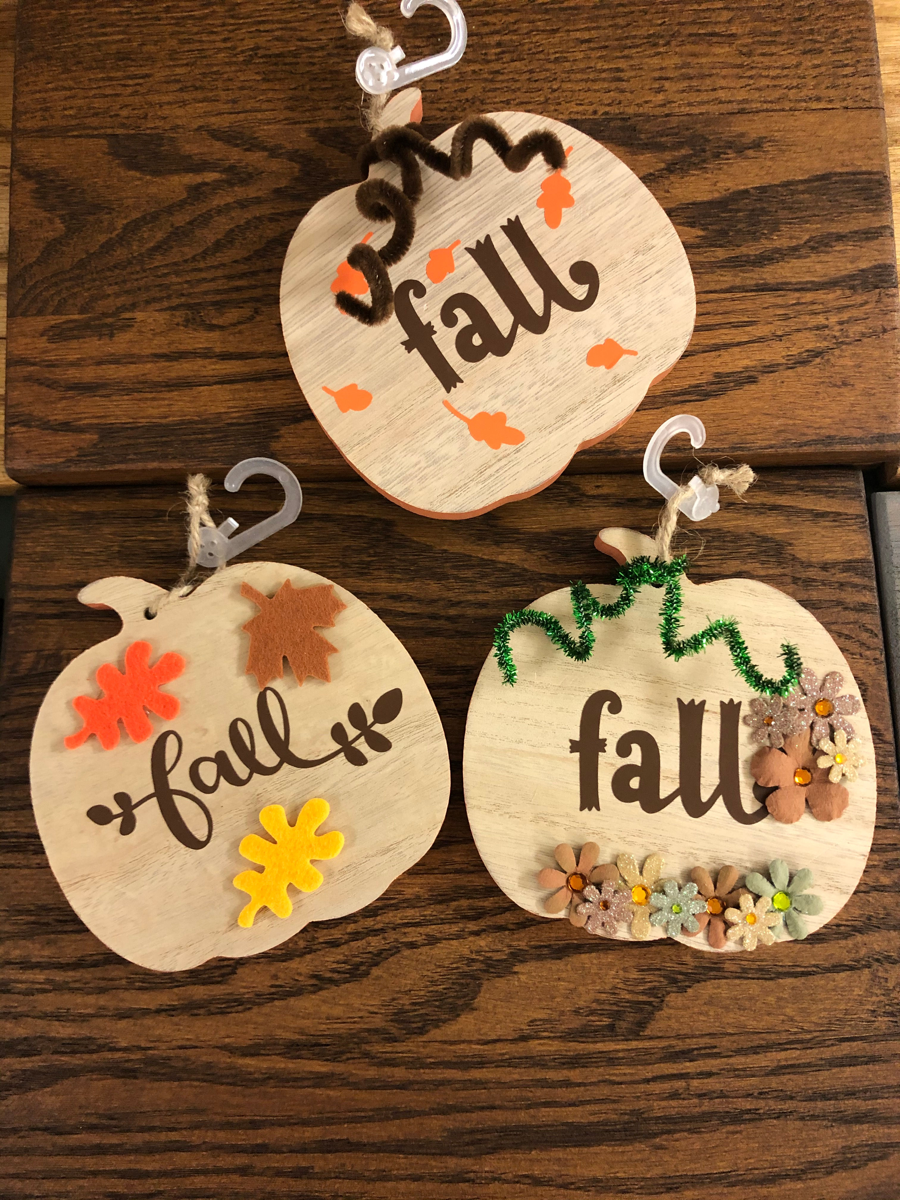 Wood Pumpkin decoration