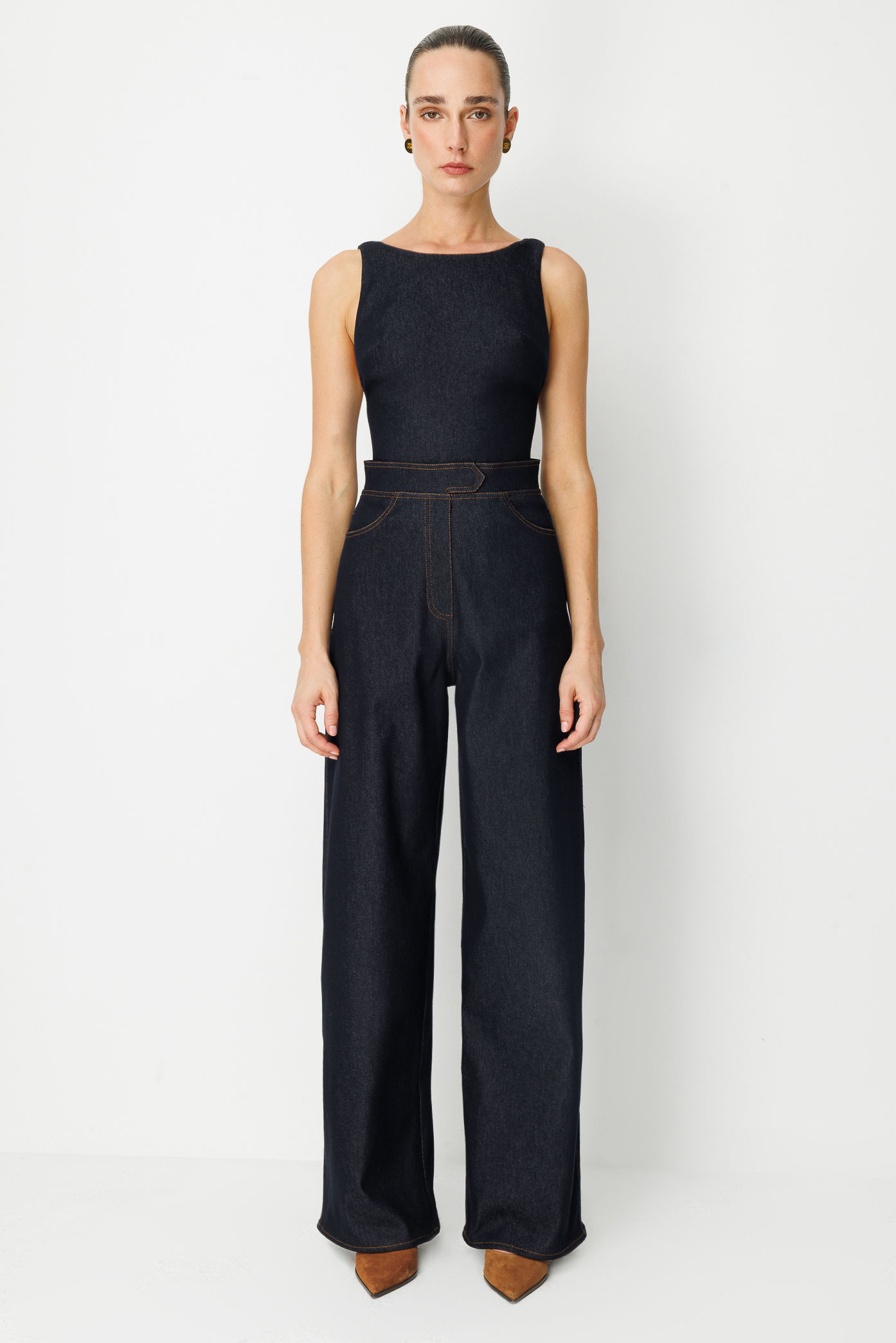 No1 Denim Jumpsuit
