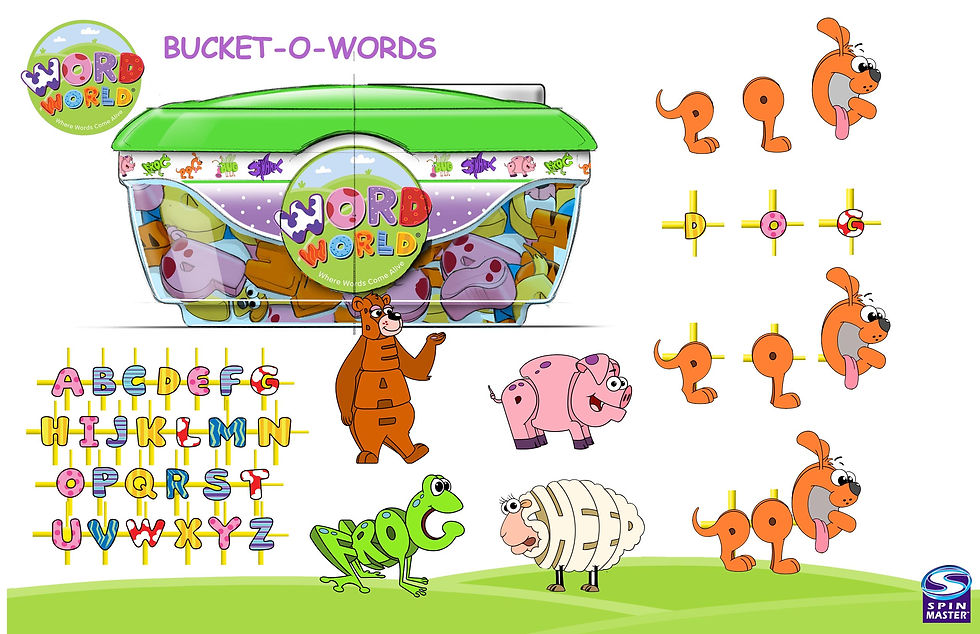 Word World Bucket-O-Words