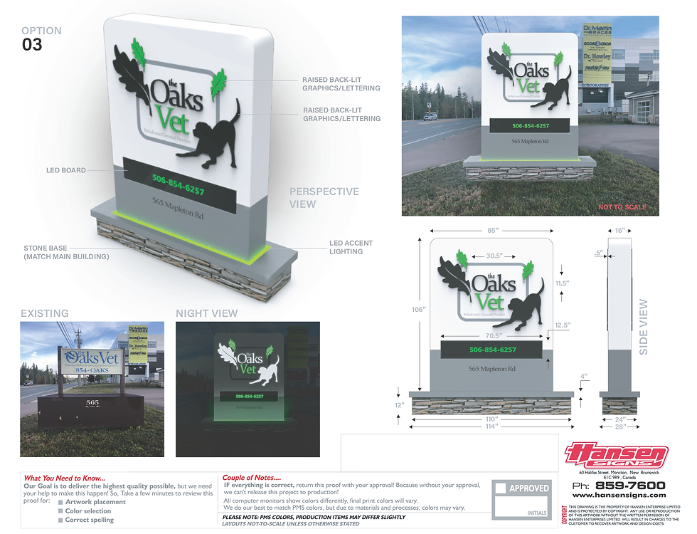 Oaks Vet - Option 03