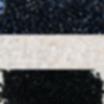 Miyuki delica beads size 11 gunmetal opaque black, white pearl ceylon