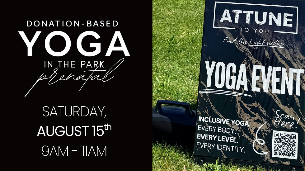 Free Karma Class: Prenatal Yoga in the Park