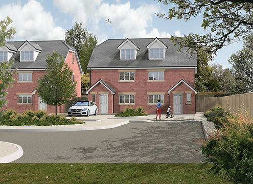 Woodlands Place Residential Development in Bolton