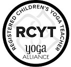 Children's yoga Certification badge from Yoga Alliance