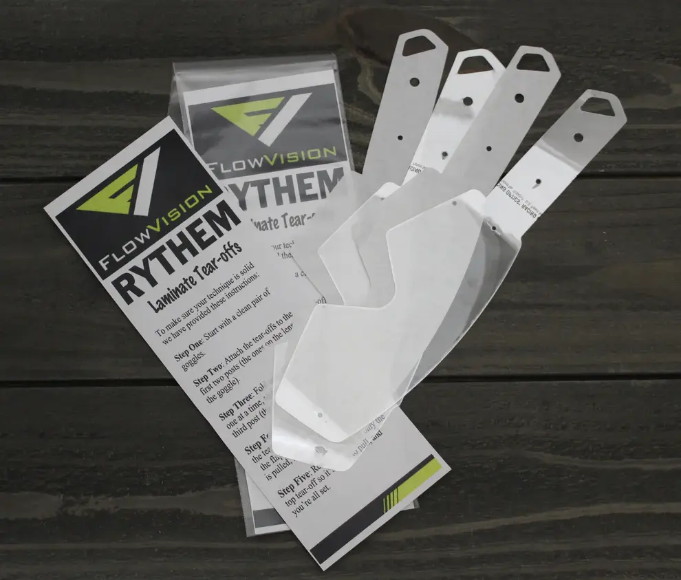 Flow Vision Rythem Tear Off's Laminated