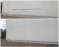 Cargo bull panel repair